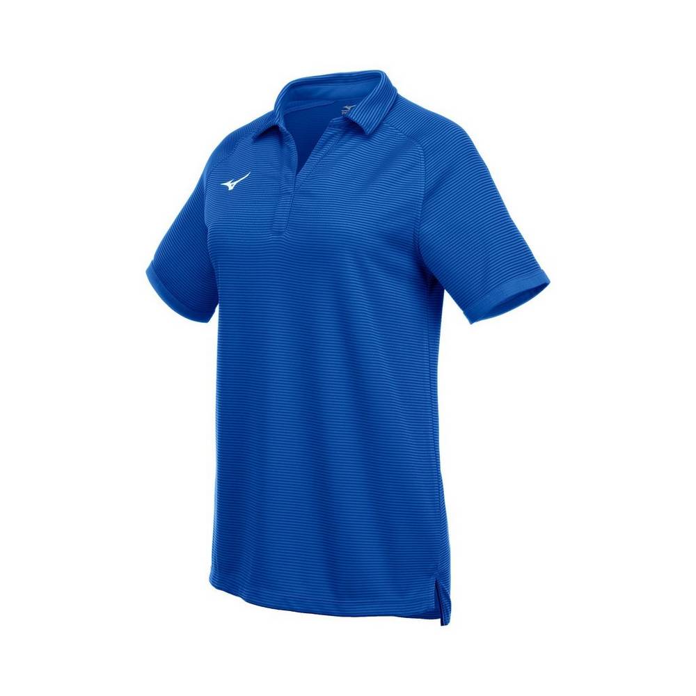 Polo Mizuno Scout Mujer Azul Real Baratas SRYA-62058